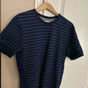 Reigning Champ Striped Heavyweight T-Shirt - Fits slim